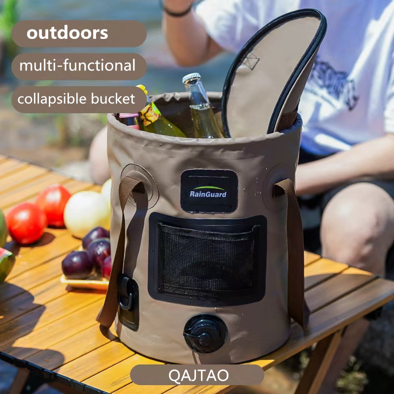 Hydration Pack Outdoor - Cubo Plegable Portátil de 25L, Bolsa