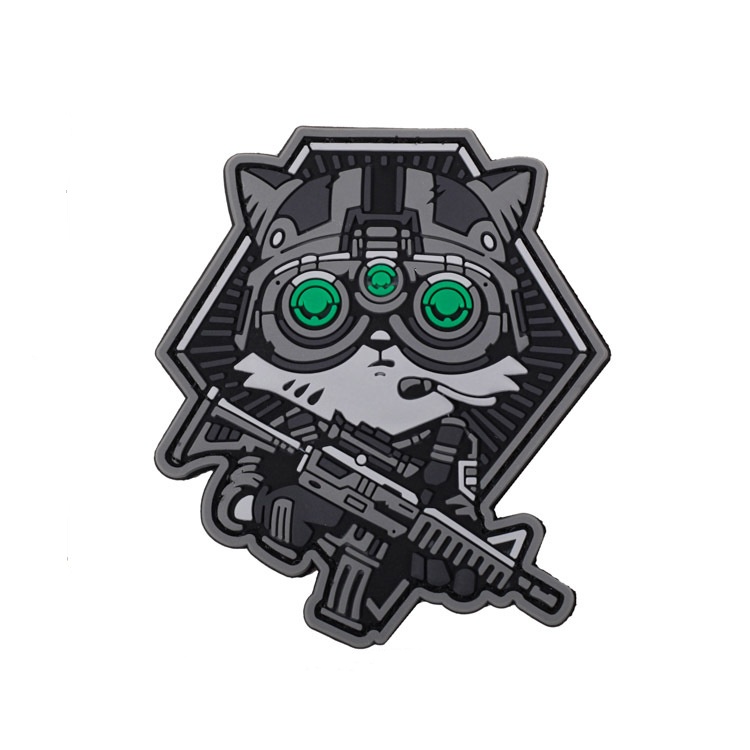 Parche de gato de PVC para rop - Urban Backpack Tactical reseña y precio