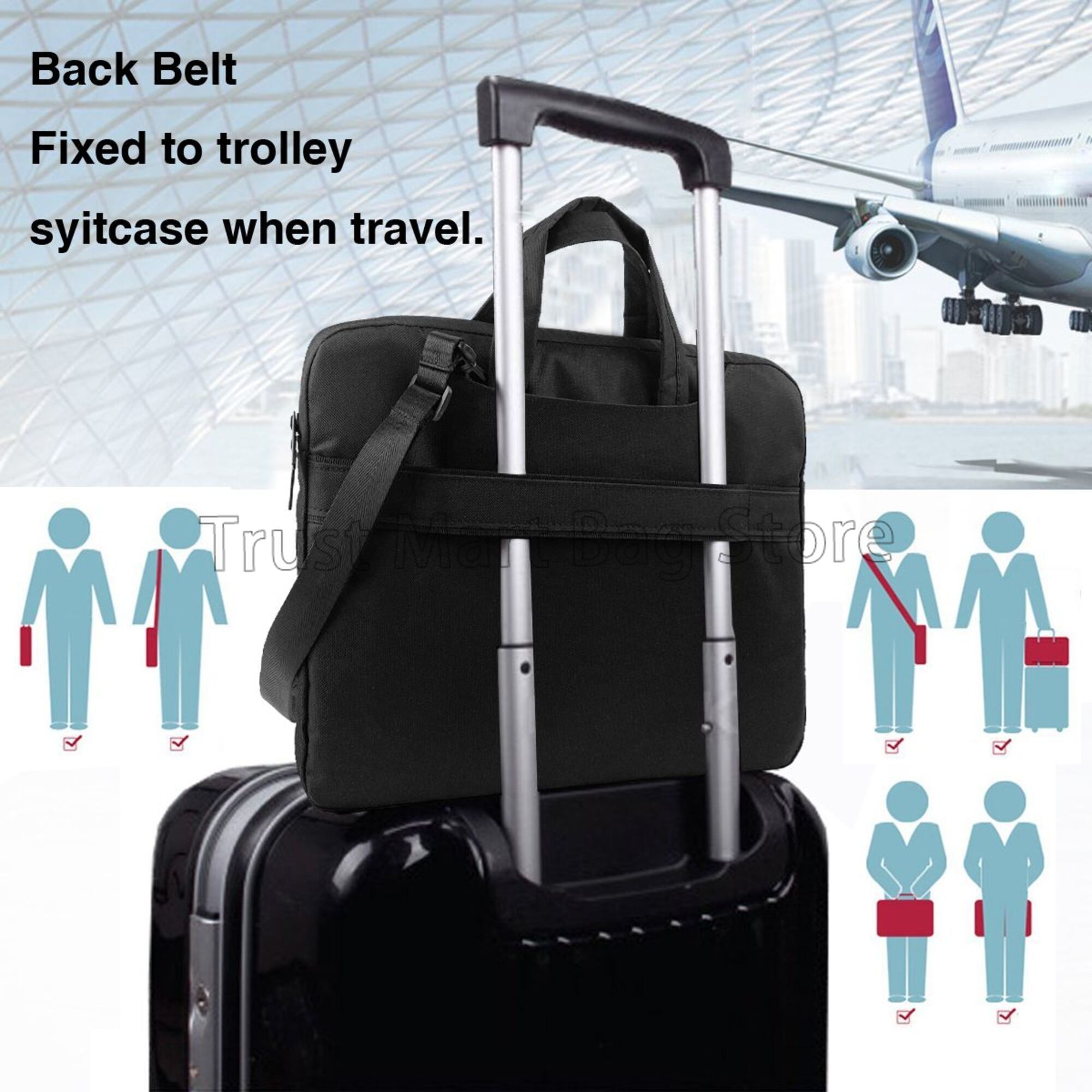 Bolsa de transporte con estamp - Laptop Backpack 15.6 reseña y precio