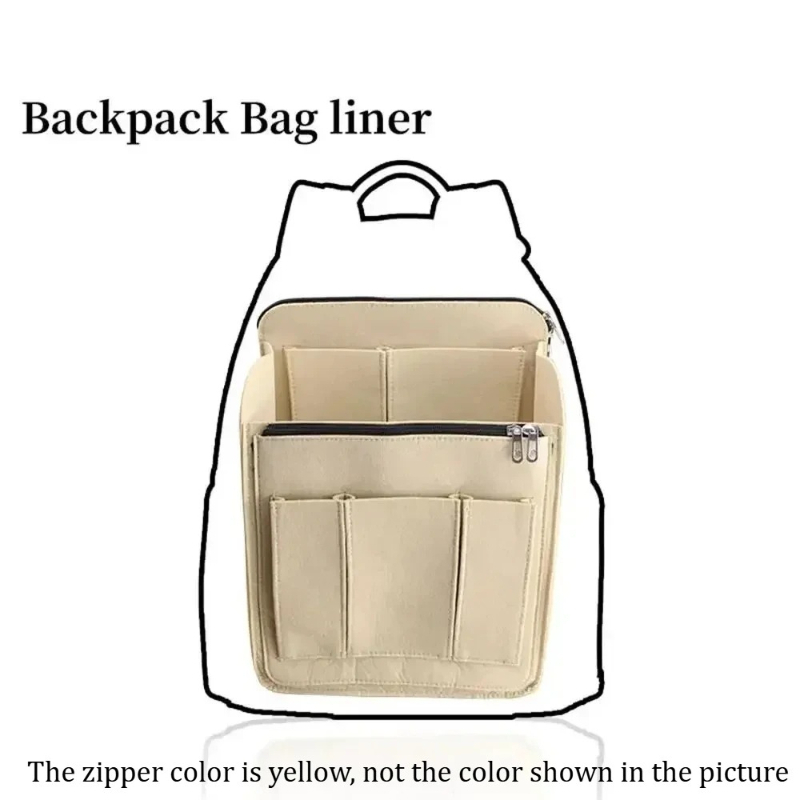 Organizador de maquillaje, bol - Backpack Insert Organizer reseña y precio