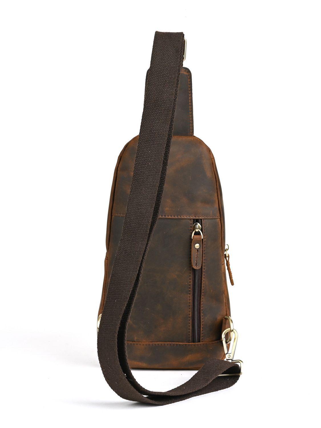 Bolso de pecho multifunción de - Leather Backpack Vintage reseña y precio