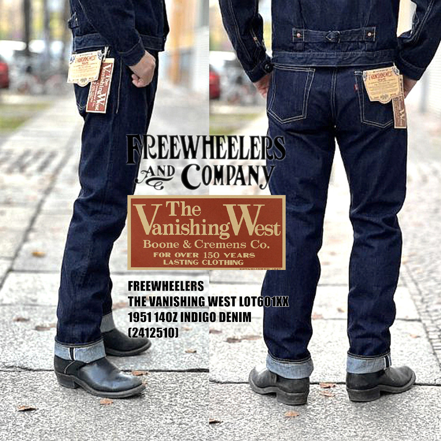 FREEWHEELERS 601XX 1951, cinco - Levis Jeans 501 reseña y precio