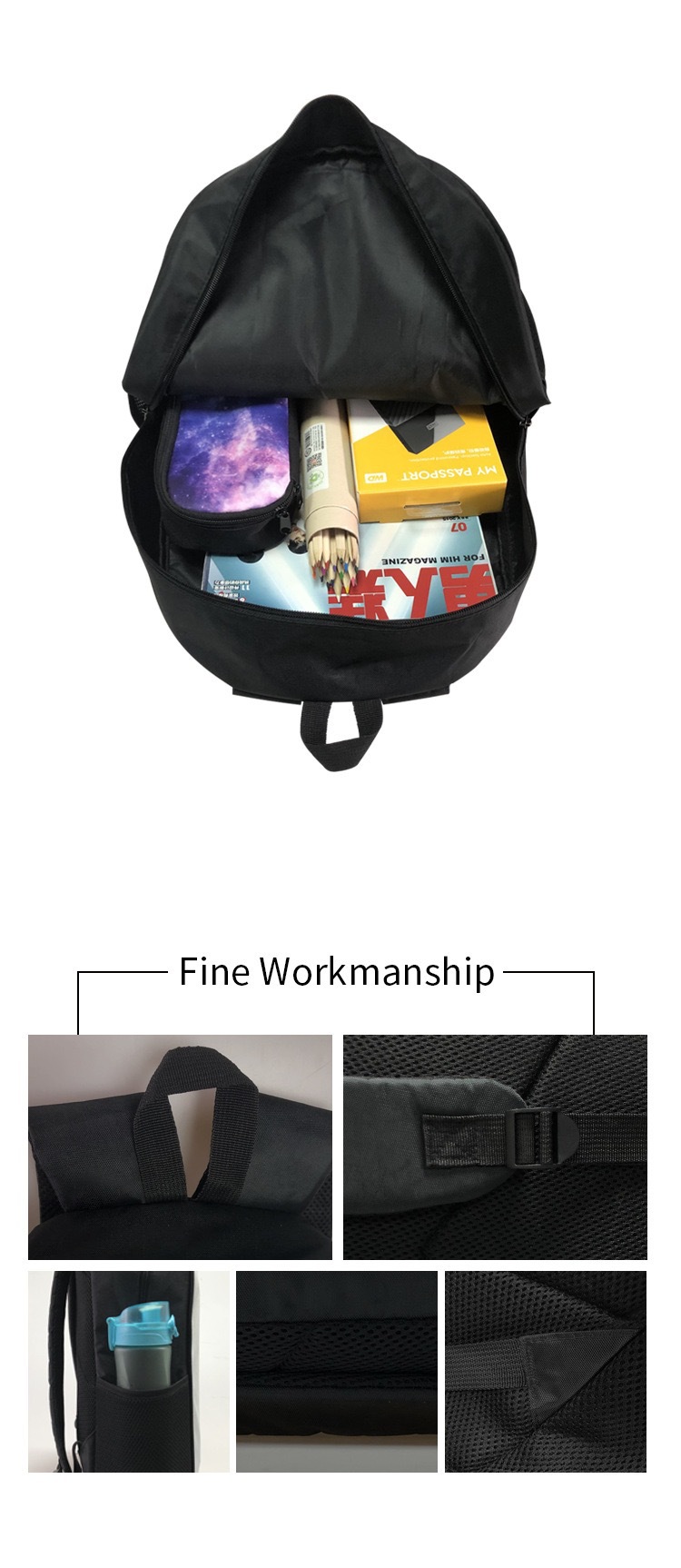 Mochila de Anime Haikyuu para  - School Backpack Teen reseña y precio