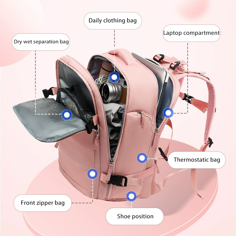 Mochila de negocios con puerto - Laptop Backpack 15.6 reseña y precio