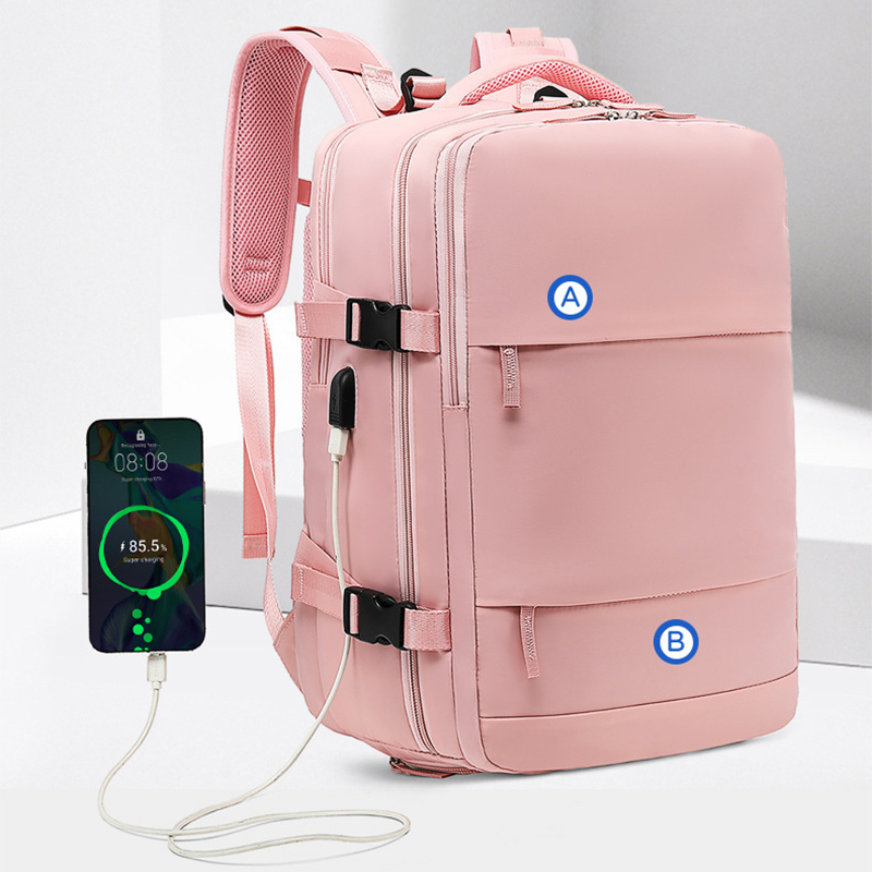 Mochila de negocios con puerto - Laptop Backpack 15.6 reseña y precio