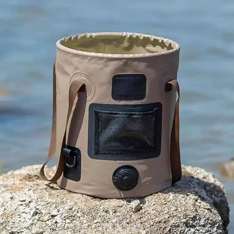 Cubo Plegable Portátil de 25L, - Hydration Pack Outdoor reseña y precio