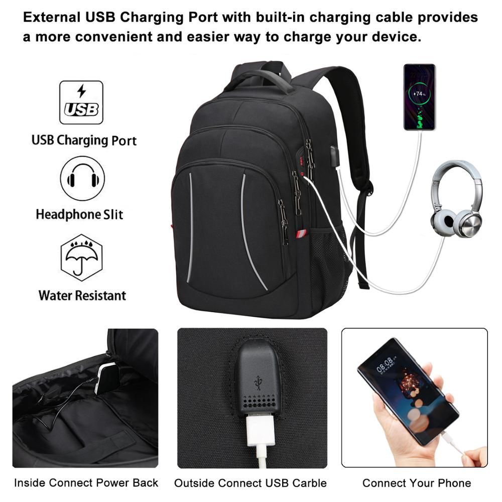 Mochila antirrobo multifunción - Laptop Backpack 15.6 reseña y precio