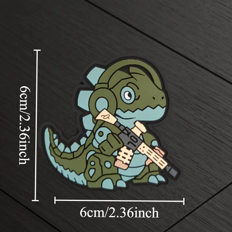 Parche de dinosaurio, insignia - Urban Backpack Tactical reseña y precio