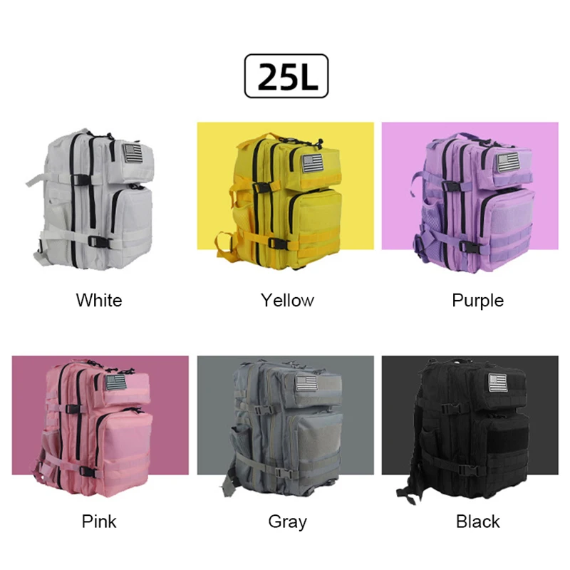 Mochila táctica 25L/45L 3P par - Urban Backpack Tactical reseña y precio