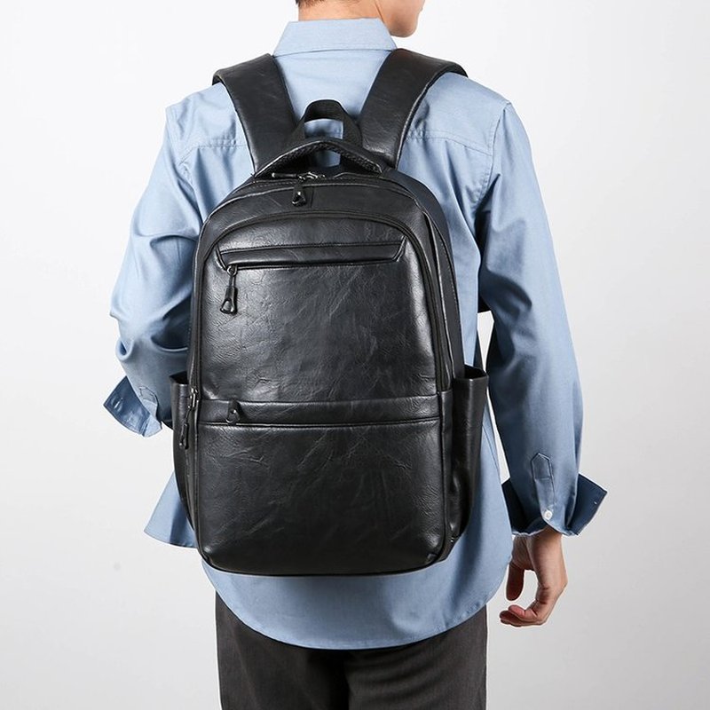Mochila de cuero premium para  - Laptop Backpack 15.6 reseña y precio