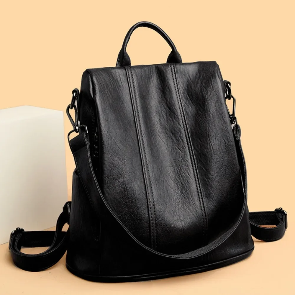 Nueva mochila antirrobo para o - Leather Backpack Vintage reseña y precio